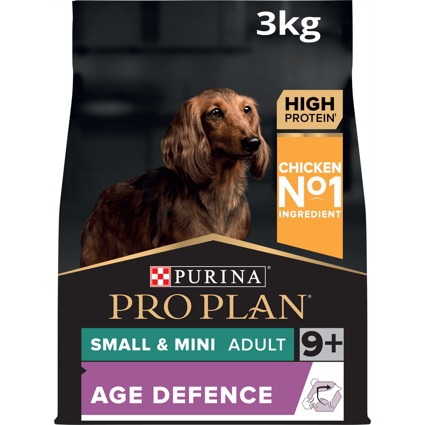 PURINA PRO PLAN Small & Mini Adult Dog 9+ Rikt på kyckling - Handla på Gaston