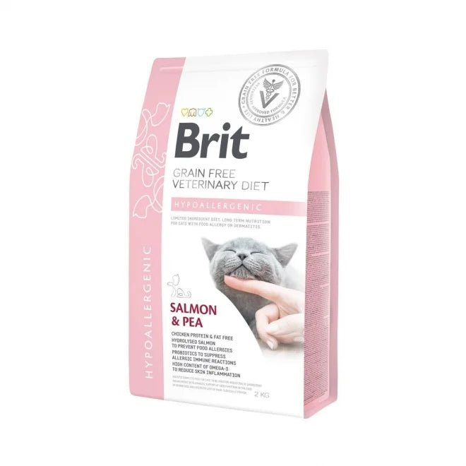 Brit GF Vet Diets Cat Hypoallergenic - Handla på Gaston