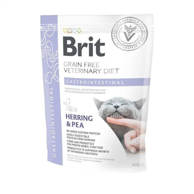 Brit GF Vet Diets Cat Gastrointestinal - Handla på Gaston