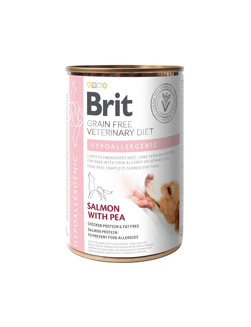 Brit GF Vet Diets Dog Can Hypoallergenic - Handla på Gaston