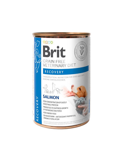 Brit GF Vet Diets Dog + Cat Can Recovery - Handla på Gaston