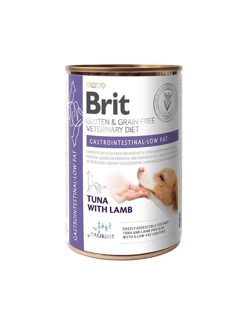Brit GF VD Dog Can Gastrointestinal - low fat - Handla på Gaston