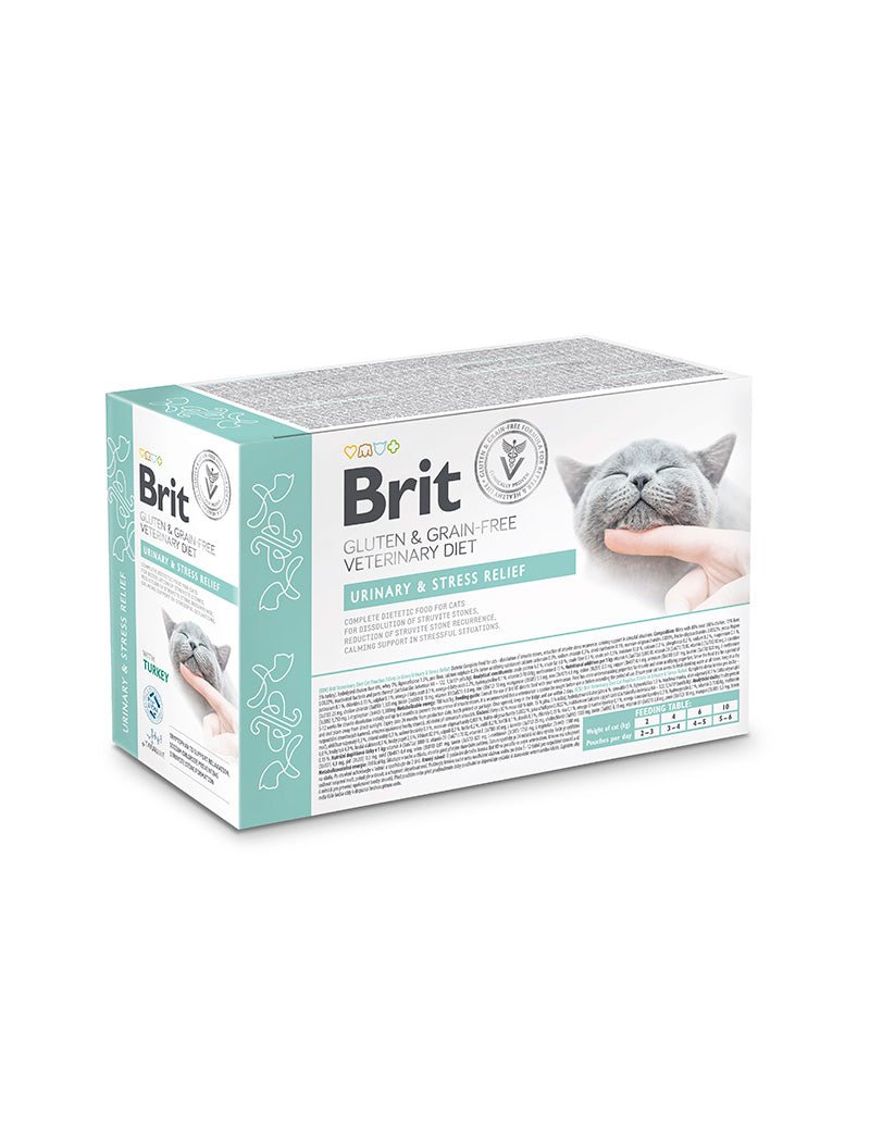 Brit VD Urinary and Stress Relief Cat Pouch - Handla på Gaston