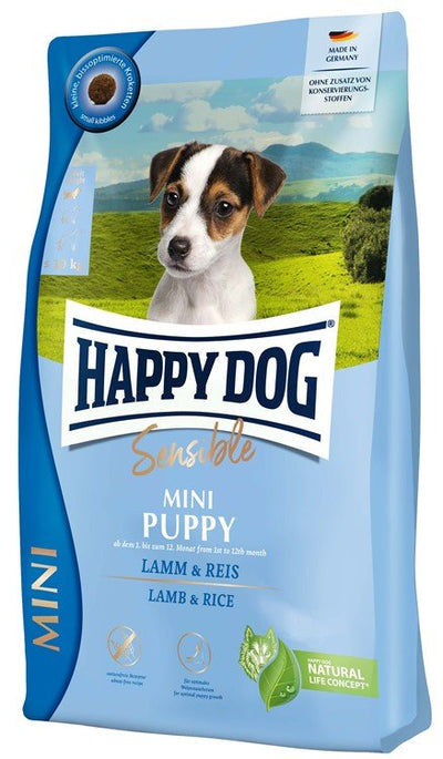 Happy Dog Sensible Mini Puppy Lamb & Rice - Handla på Gaston