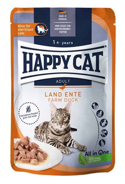 Happy Cat Meat in Sauce Culinary Farm Duck - Handla på Gaston