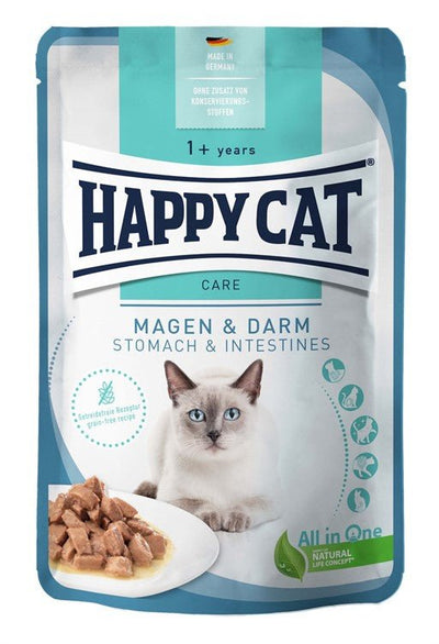 Happy Cat Meat in Sauce Care Stomach & Intestines - Handla på Gaston
