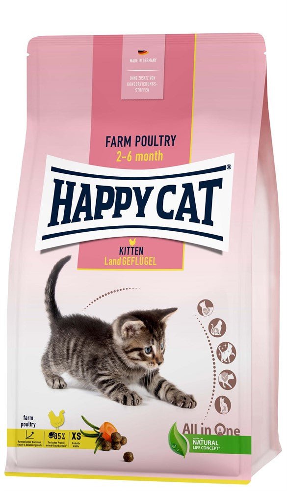 Happy Cat Young Kitten Farm Poultry - Handla på Gaston