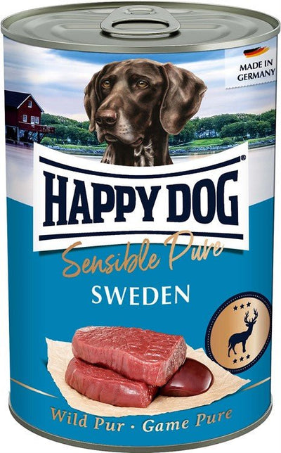 Happy Dog Can Sensible Pure Sweden Wild - Handla på Gaston