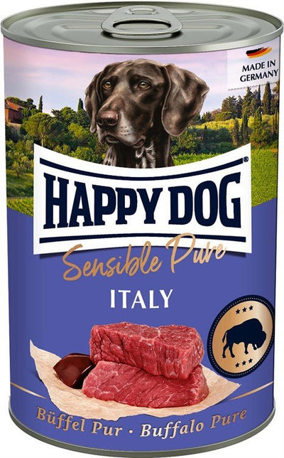 Happy Dog Can Sensible Pure Italy Buffalo - Handla på Gaston