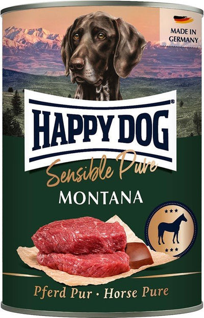 Happy Dog Can Sensible Pure Montana Horse - Handla på Gaston
