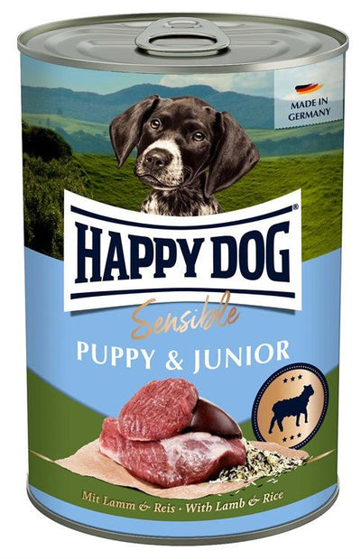 Happy Dog Can Sensible Puppy & Junior Lamb & Rice - Handla på Gaston