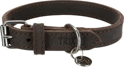 Trixie Rustic Råläder Halsband - Handla på Gaston