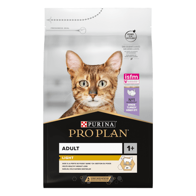 PURINA PRO PLAN Adult 1+ Light Rik på kalkon - Handla på Gaston