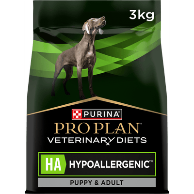 PURINA PRO PLAN VET DIETS HA Hypoallergenic torrfoder hund 3kg - Handla på Gaston