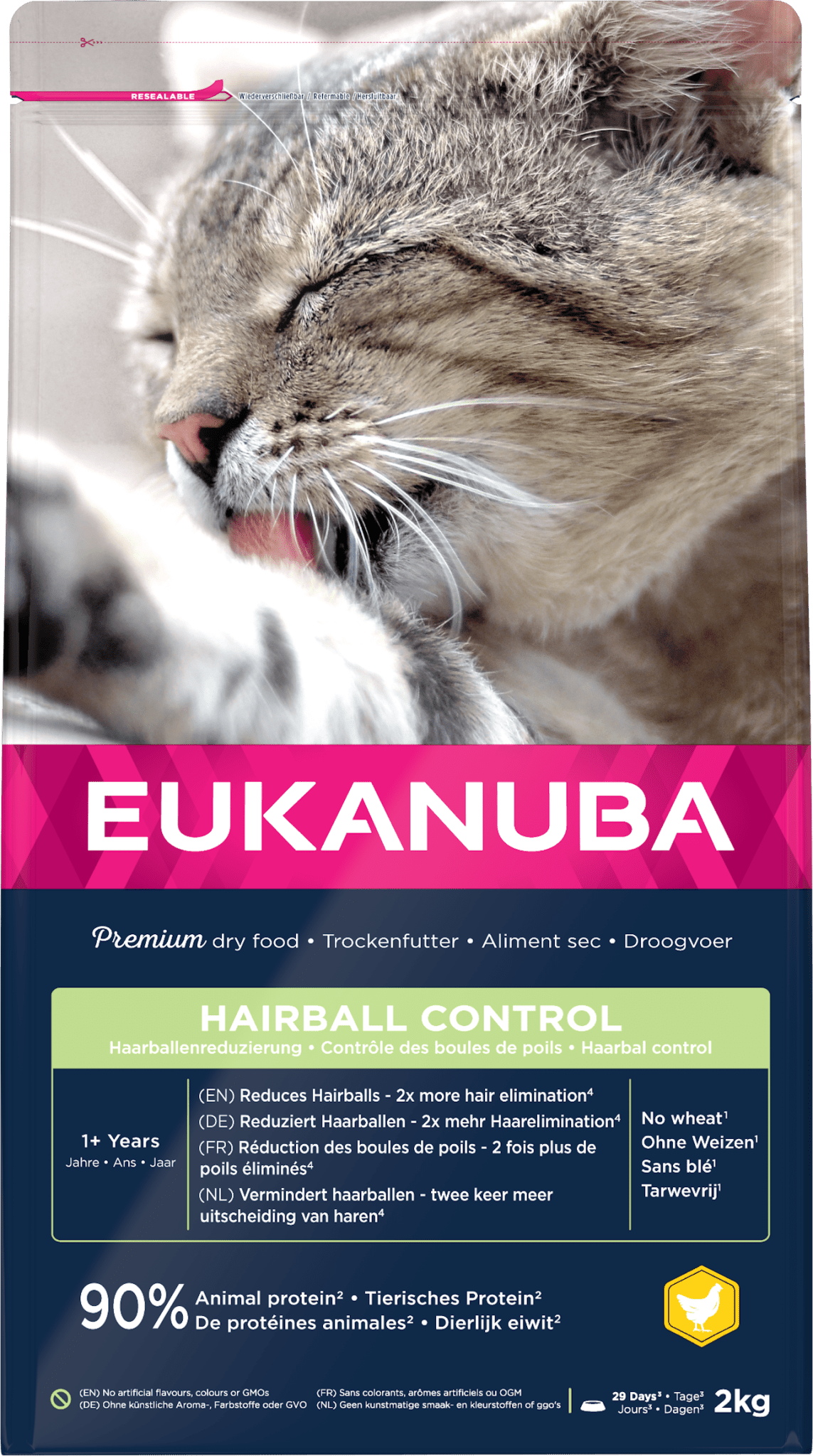 Eukanuba Cat Hairball Control - Handla på Gaston