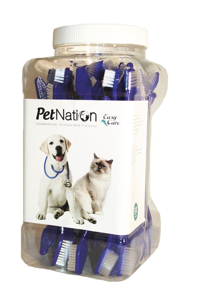 PetNation Tandborste 2-sidig