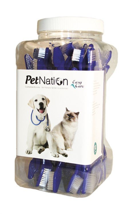 PetNation Tandborste 2 - sidig - Handla på Gaston