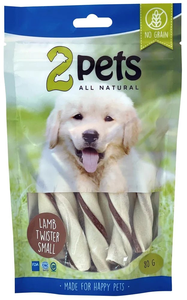 2pets Tuggtwister m lamm - Handla på Gaston