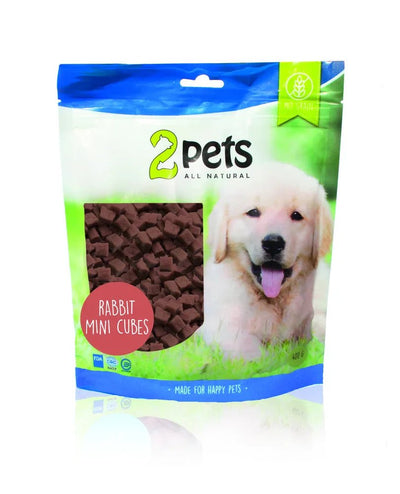2pets Dogsnack Rabbit MiniCubes - Handla på Gaston