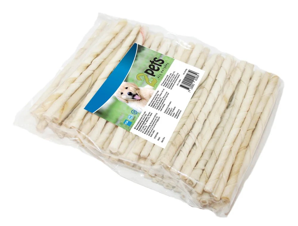 2pets Tuggpinne vriden vit, 100 - pack - Handla på Gaston