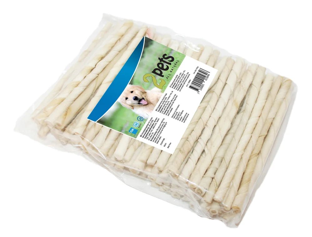 2pets Tuggpinne vriden vit, 100 - pack - Handla på Gaston