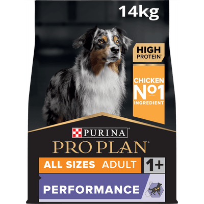 PURINA PRO PLAN All Sizes Adult Dog Performance Rikt på kyckling - Handla på Gaston