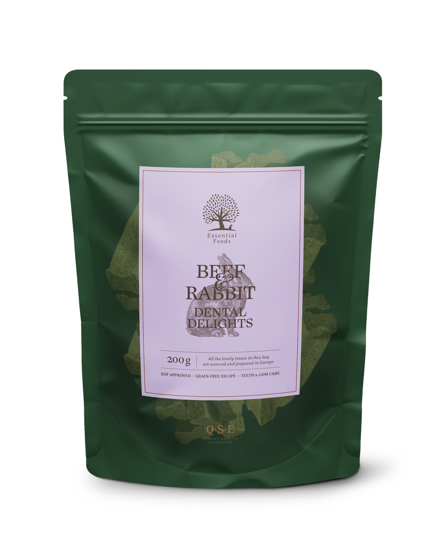Essential Grain-free Beef & Rabbit Dental Delights