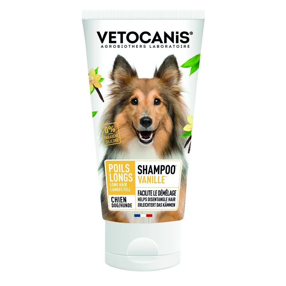 Vetocanis Schampo Lång päls - Handla på Gaston