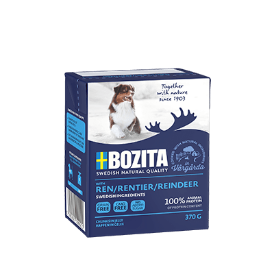 Bozita Bitar i gelé med ren - Handla på Gaston