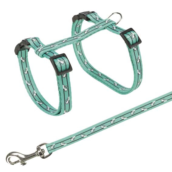 Trixie Kattsele & Koppel Kattmotiv Nylon