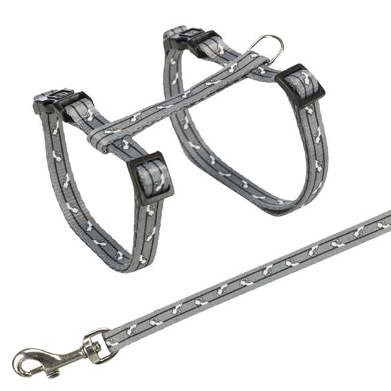 Trixie Kattsele & Koppel Kattmotiv Nylon