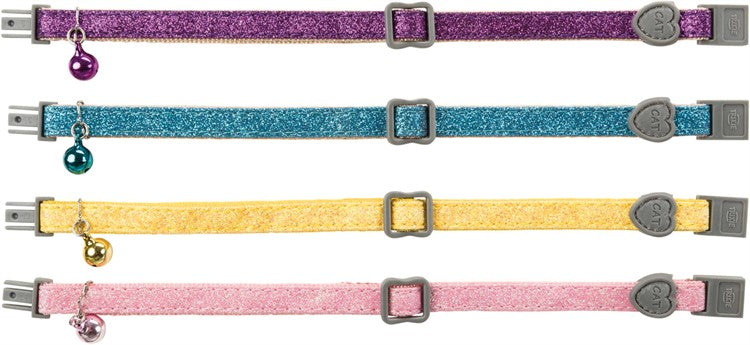 Trixie Katthalsband Glitter Med Hjärta