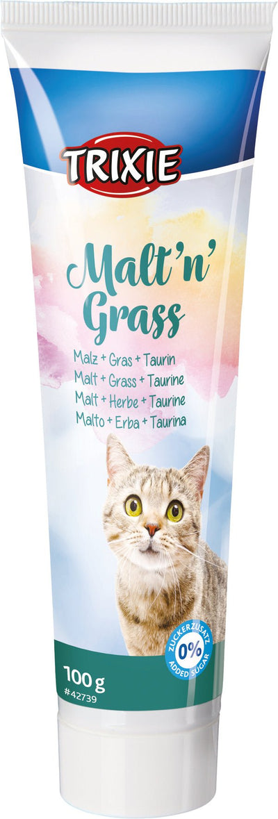Malt'n'Grass Anti Hairball - Handla på Gaston