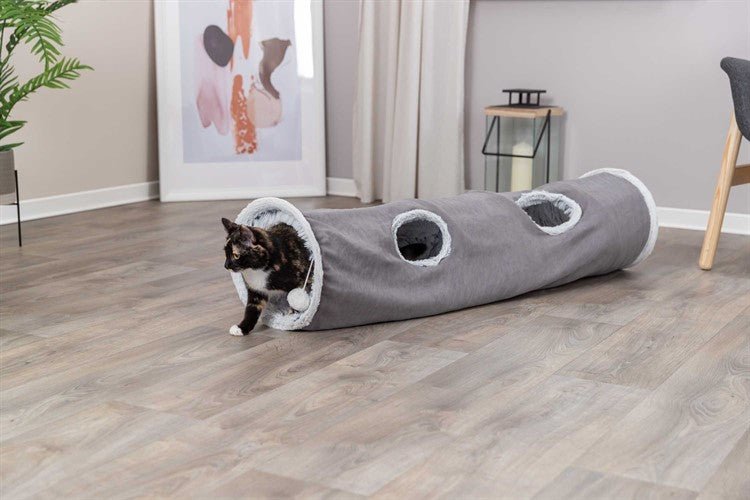 Trixie Harvey Kattunnel Plysch - Handla på Gaston