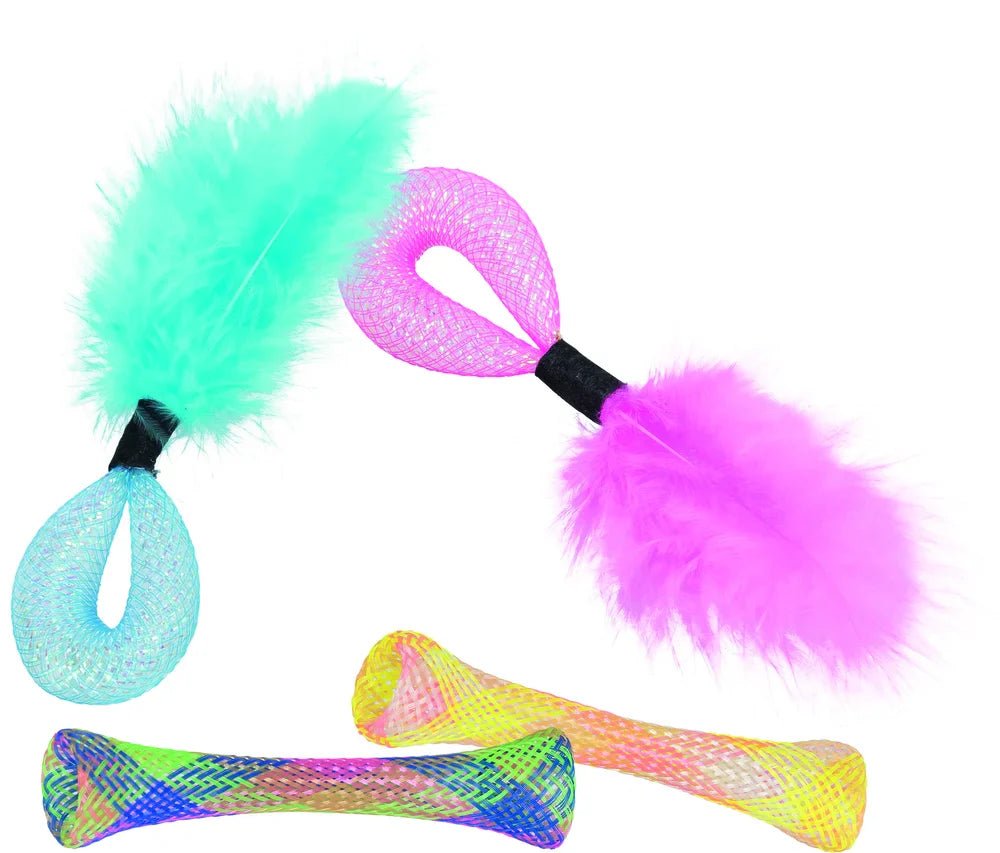 Kattlekset Bounce, upp till 15 cm, 4 - pack - Handla på Gaston