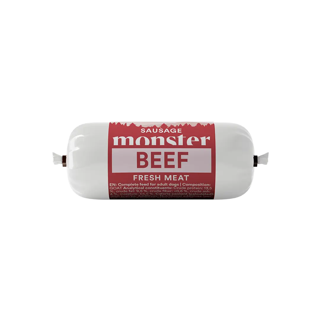 Monster Dog Sausage Beef