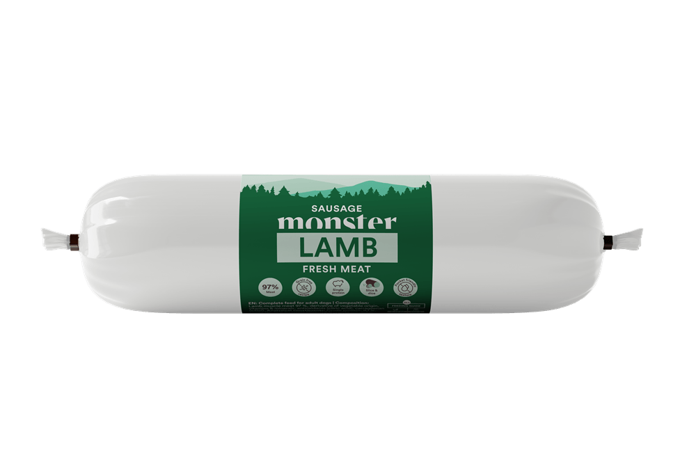 Monster Dog Sausage Lamb - Handla på Gaston