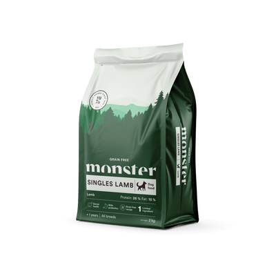Monster Dog Grain Free Singles Lamb - Handla på Gaston