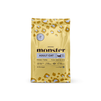 Monster Cat Original Adult Chicken/Turkey - Handla på Gaston