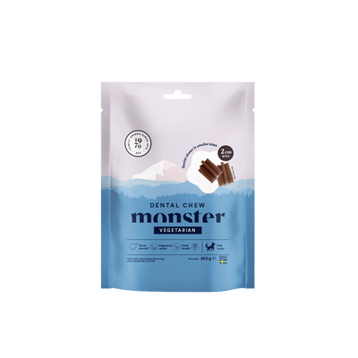 Monster Dog Dental Bites Vegetarian - Handla på Gaston
