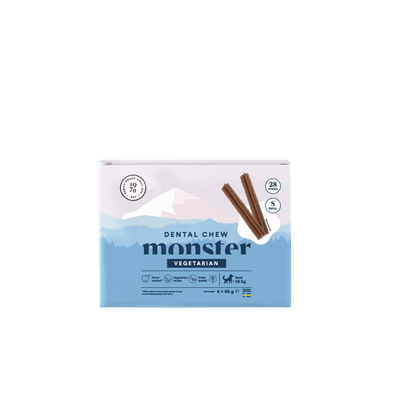 Monster Dog Dental Chew Vegetarian Small - Handla på Gaston