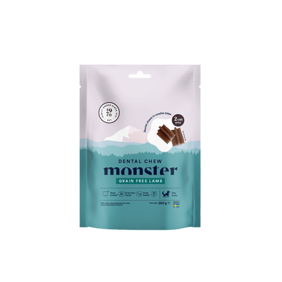 Monster Dog Dental Bites Lamb - Handla på Gaston