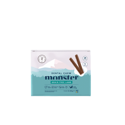 Monster Dog Dental Chew Lamb Small - Handla på Gaston