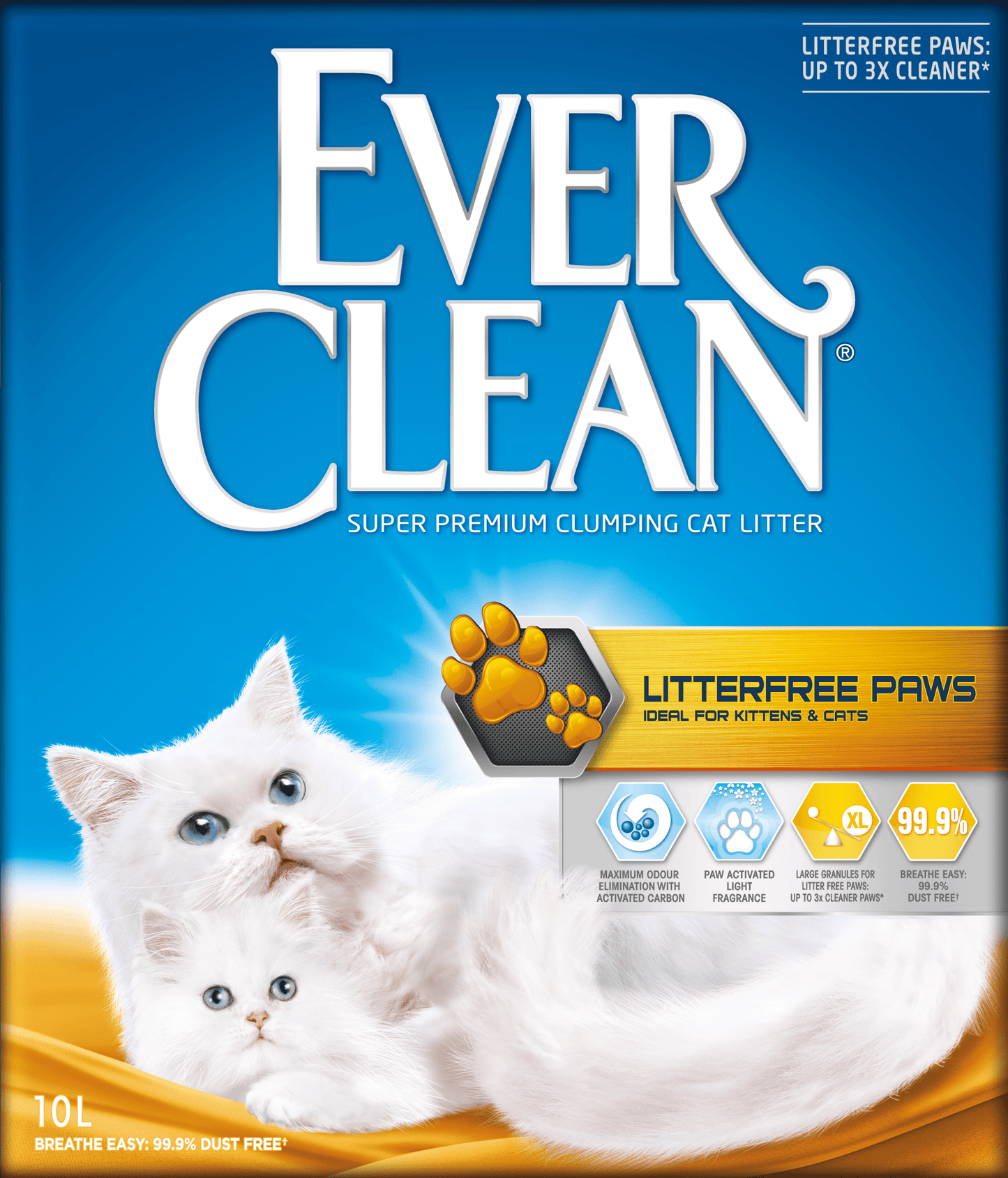 Ever Clean Litterfree Paws - Handla på Gaston