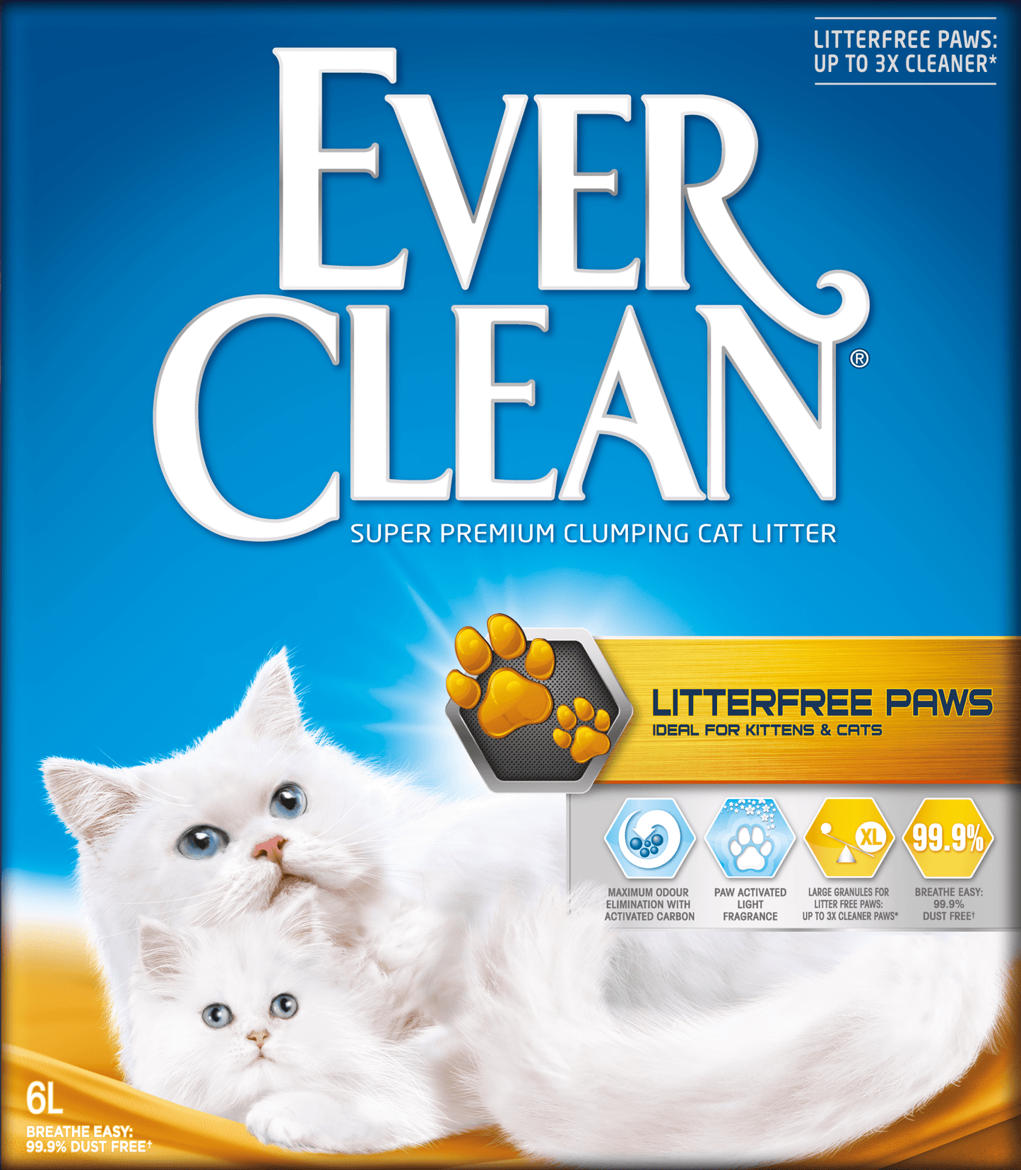 Ever Clean Litterfree Paws - Handla på Gaston