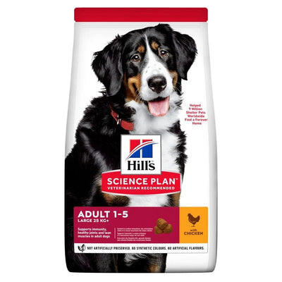HILL'S SCIENCE PLAN Adult Large Breed torrfoder med kyckling för hund - Handla på Gaston