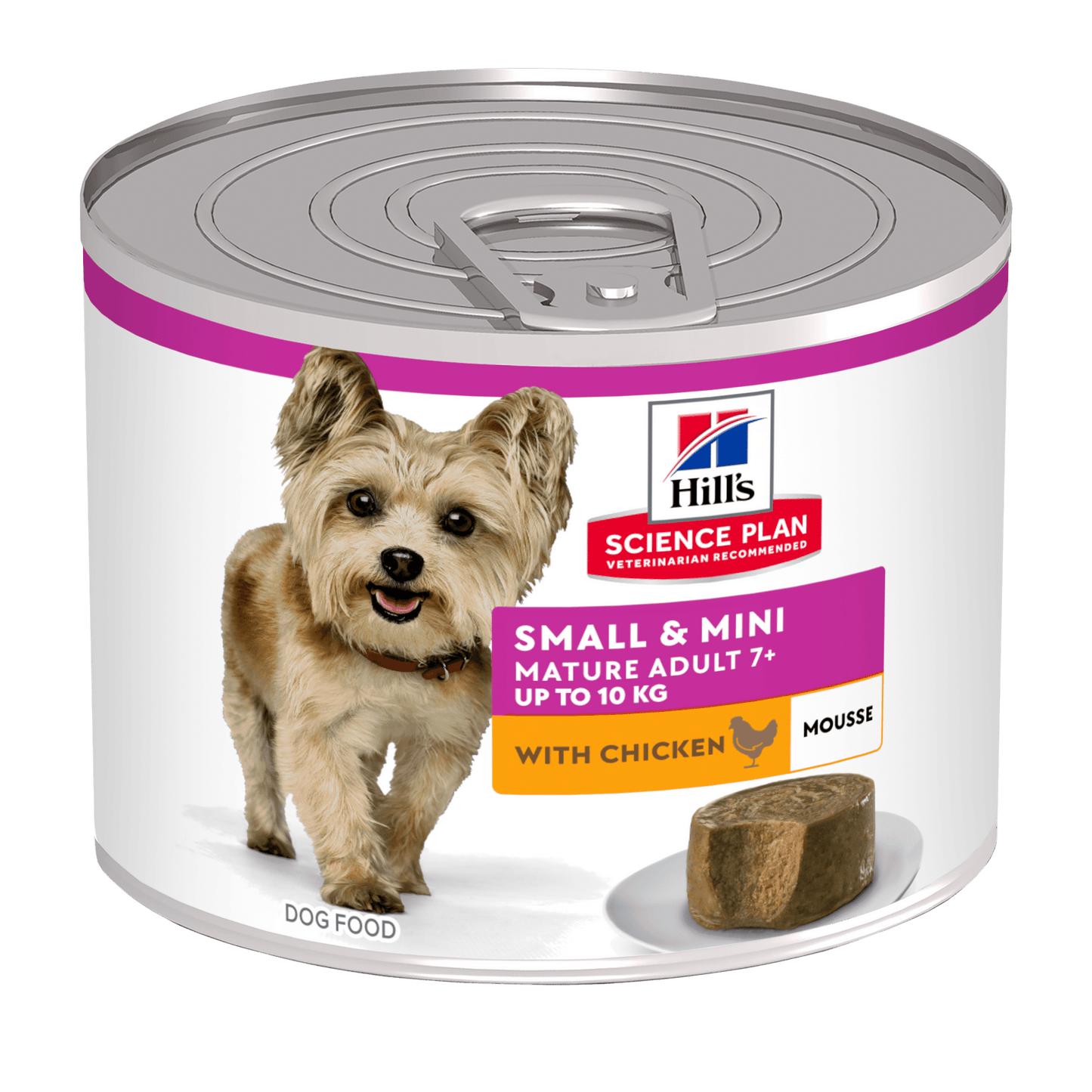 Hill's Science Plan Small & Mini Mature Adult mousse med kyckling - Handla på Gaston