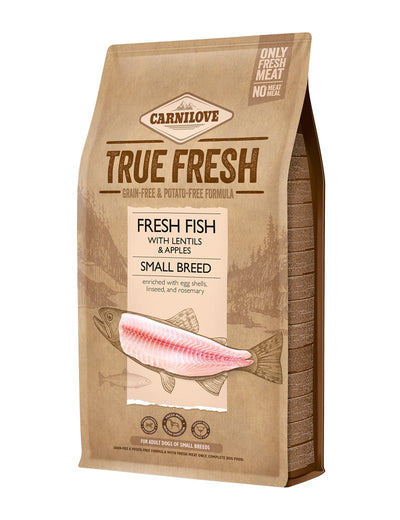 Carnilove TRUE FRESH FISH Adult Small Breed - Handla på Gaston
