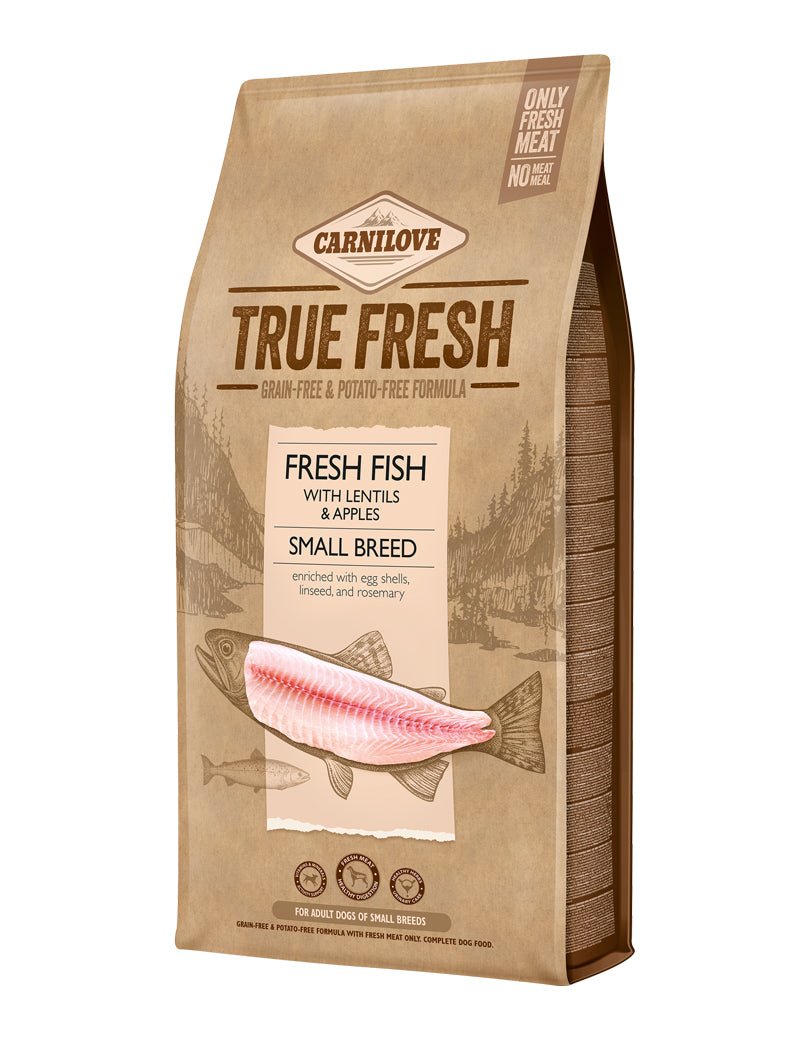 Carnilove TRUE FRESH FISH Adult Small Breed - Handla på Gaston