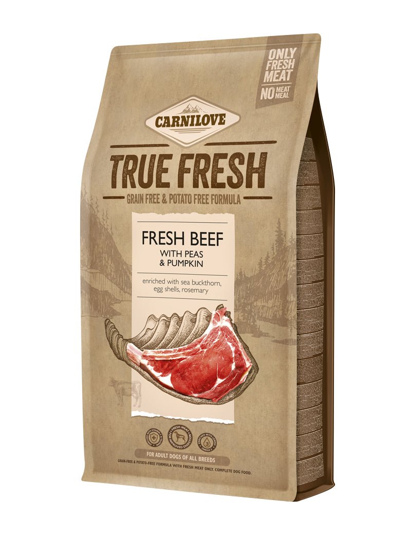 Carnilove TRUE FRESH BEEF for Adult dogs - Handla på Gaston